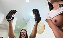 yo, join our wild sex class and lesbian threesome with epic squirt action by alanna, emma, and anna on juan bustos podcast!