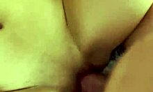 Two Horny Girls Suck Monster Cock in Wild Home Video