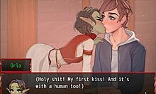 后宫Hentai游戏第15集，哥布林公主初吻