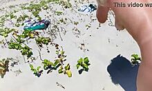 teasing a stranger, she didn't expect that anal creampie