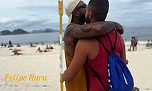 ele queria malhar o gluteo