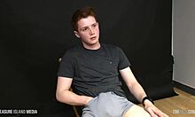 twinky ginger stud gets paid for solo webcam show