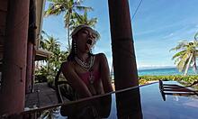 struggling to fit huge dick in tiny asian anus