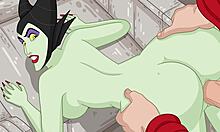 Park After Dark: Ariel and Cinderella in steamy lesbian animation.