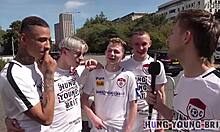 We stumbled on hot guys and this scally taught us wild Welsh tricks