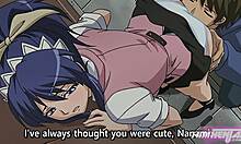 Anime hentai boss fucks employee for first time with big black cock