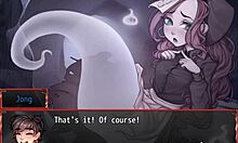 后宫游戏第16集，鬼魂小奶子被颜射淋湿