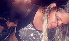 he caught me fucking my spin and fucked me too cumming on my face