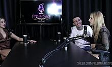 I love watching yasmin pariz's best moments in sheer red lingerie