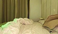 Busty Latina Masturbates in Hotel Room