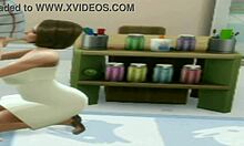 Brunette Teen Sucks Teacher Cock At Lunch!