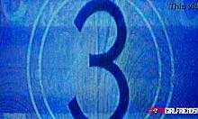 Curvy goth Avalon Mira gags on monster cock ride