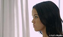 Vixenplus bad girlfriend Megan Rain takes double penetration hard