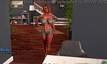 My horny stepmom gives blowjob secretly almost caught in 3d hentai