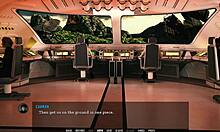 Tales from the Unending Void 55 - Asian Girl Goes Braless in 3D