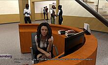 Why does Mrs. Cooper, the milf teacher, want John to visit her at home instead of talking at college?