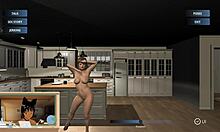 Sex lady sonia teasing and dancing sexy in 3d cartoon