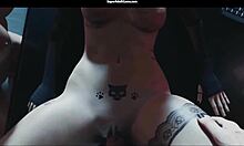 Cyberpunk Judy Shares Cock With Bestfriend! New Gameplay!