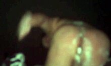 gay man from russia took snow bath and fed ass with snow