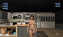 lady sonia in 3d hentai, solo sex covered in cum.