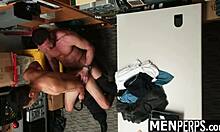 Straight guy caught stealing, arrested by gay guard