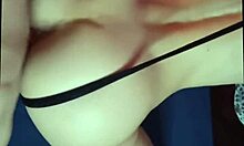 Boyfriend fucks mouth and pussy doggystyle