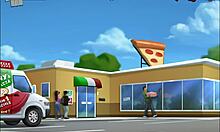 In summertime saga episode 76, the brunette amateur with small tits engages in erotic homemade scenes in the anime game.