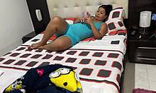 i grab my tia and lick her ass...