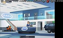 In summertime saga episode 76, the brunette amateur with small tits engages in erotic homemade scenes in the anime game.