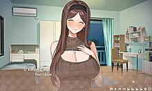 Summer clover caught half naked in harem game 😳