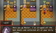 Harem game ep 18, magic bath peephole action!