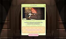 Summer clover caught half naked in harem game 😳