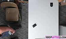 Cute Burglar Avi Receives Emotional Punishment With Stiff Dick Blowjob In Shop