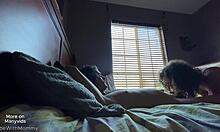 Visiting Stepmom Creampie Regret