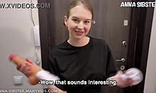 Stunning Russian amateur gets pounded hard in wild POV action!