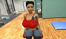 In the game, the milf says, 'i love assjob massages'