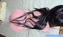 colombian puta bent over for stepbrother doggystyle