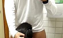 got a tasty blowjob from boy in disabled toilet