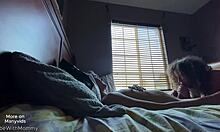 Visiting Stepmom Creampie Regret