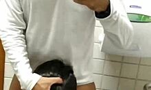 got a tasty blowjob from boy in disabled toilet