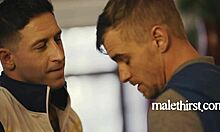 Straight Guy Cheats With Rich Girlfriend's Gay Bodybuilder In Anal Sex