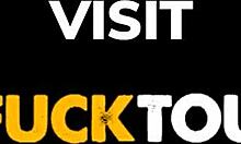 Big Tits Latina Ridden Hard by Big White Cock in Homemade POV Video