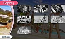 Brooke Scott, wanna see 18 nude scenes in Waifu Academy game?