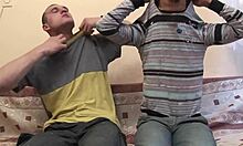 Gay Boy Strokes Monster Cock