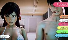 Brooke Scott, wanna see 18 nude scenes in Waifu Academy game?