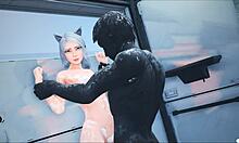 Valkyrie Bathes In Uncensored 3D Hentai Action