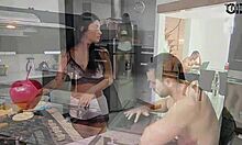 Salome Gil: Colombian MILF Licks and Blows Stepbrother in Missionary Cunilingus and Muff Diving After Husband Leaves