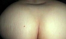 Brought Freaky Blonde Home from Bar, Cum on Her Asshole.