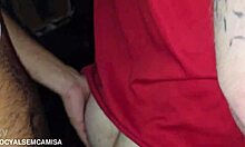 Nerd Gay Overwhelmed By Two Monster Cocks