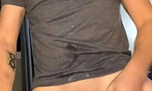 Watch This Flexible Guy Masturbate With Plug!